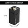 iwillink RJ45 Cat6 Keystone Coupler 5Pack Female to Female Cat6 Keystone Jack UTP Keystone Coupler Insert Black