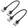 JUXINICE 2Pack CAT6a Ethernet Cable 15FT Thin CAT6 Network Cable10Gbps RJ45 Snagless Internet Cord UTP RJ45 Computer Network Cord for PC Mac LaptopPS5 PS4XboxBlack