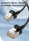 JUXINICE 2Pack CAT6a Ethernet Cable 15FT Thin CAT6 Network Cable10Gbps RJ45 Snagless Internet Cord UTP RJ45 Computer Network Cord for PC Mac LaptopPS5 PS4XboxBlack