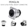 PENGLIN 2PCS RJ45 Panel Mount Connector DTypeShielded CAT6A65E5 Ethernet LAN Cable BulkheadWaterproof RJ45 Panel Mount Coupler with WaterDustproof Cap