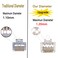 PETECHTOOL RJ45 CAT6a Cat6 Connector with Grounding Buckle Gold Plated 8P8C Grounded Pass Through Shield Plug 50PCExternal grounding