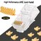 PETECHTOOL RJ45 CAT6a Cat6 Connector with Grounding Buckle Gold Plated 8P8C Grounded Pass Through Shield Plug 50PCExternal grounding