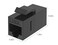 Tedgetal Cat6 Keystone Coupler RJ45 Ethernet Jack Insert 10 Pack Coupler Female to Female Inline Extender Black