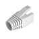VIVOCH 50 Pcs Cat6 Cat6A Cat7 Strain Relief Boot RJ45 Plug Connector Cover Modular Network Plug Cap Cable Connector Boots White