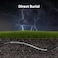 VOIETOLT Cat 6 Outdoor Ethernet Cable 100 ft 24AWG 10Gbps Cat6 Cable Cord Waterproof Direct Burial LLDPE UV Jacket Internet Network Cable with 20 Ties Support POE Cat6 Cat5e Cat5 CCA UTP for PC