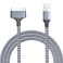 LBSC USB to 30 Pin Charger Cable Compatible with Old iPhone 44s3G3GSOld iPad 123 GenerationiPod Classic 321 genTouch 4321Nano 654321USB Fast Charging Data Sync Nylon Cable33ft