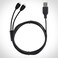 OMNIHIL Omnihil 10 Feet Dual MicroUSB Splitter Cable Power up to Two Micro USB Devices at Once