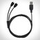 OMNIHIL Omnihil 10 Feet Dual MicroUSB Splitter Cable Power up to Two Micro USB Devices at Once