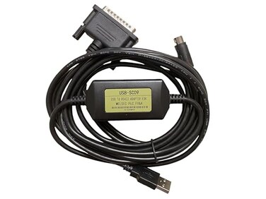 Washinglee USB Programming Cable Compatible for Mitsubishi PLC FX and A Series F2A00A1S and FX2N1N1S for USBSC09 Replacement 6 FT