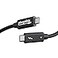 Plugable Thunderbolt 4 Cable Thunderbolt Certified 66ft USB4 Cable with 100W Charging Single 8K or Dual 4K Displays 40Gbps Data Transfer Compatible with Thunderbolt USB4 USBC Driverless