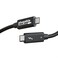 Plugable Thunderbolt 4 Cable Thunderbolt Certified 66ft USB4 Cable with 100W Charging Single 8K or Dual 4K Displays 40Gbps Data Transfer Compatible with Thunderbolt USB4 USBC Driverless