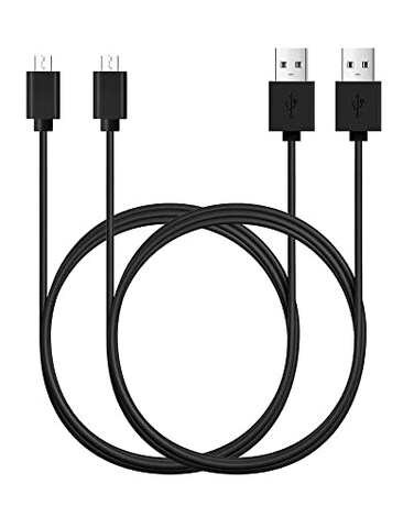 MYFON Micro USB Cable 2 Pack 10FT 10FT Fast Charging Cable High Speed Data Transfer Cable Android Phone Cable for Samsung Galaxy S7 Edge S6 S5 and More Trustable
