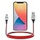 iJoy Disney Minnie Mouse 6FT Replacement iPhone Charger Fast Charging MFI Certified Braided USB Charging Cable High Speed Data Sync Compatible with AndroidMacBookGoogle and More