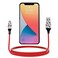 iJoy Disney Minnie Mouse 6FT Replacement iPhone Charger Fast Charging MFI Certified Braided USB Charging Cable High Speed Data Sync Compatible with AndroidMacBookGoogle and More