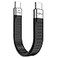 Rixmie Short USB C Cable 40Gbps USB4 Cable Compatible with Thunderbolt 43 Interface USB C to USB C Cable Supports 8K Display