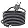 Ruaeoda Long Micro USB Cable Android Charger 25ft with GoldPlated Compatible with PS4 Charger Cable High Speed 20 USB A Male to Micro USB Nylon Braided Cable for Android Phone Charger Cable
