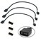 Jstincal ARGB Female Cable 1to1 ARGB Extension Cable 5V 3Pin Digital Addressable RGB Extension Cable ARGB PC Cables 118 Inches 3Pack