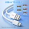 ANLINK 10ft3M Long USB C Cable Charging and Data Transfer Durable USB A to USB C Power Charging Replacement Cord for Home Security Cameras Phones Switch Pro Controllers and More USBC DevicesWhite