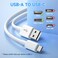 ANLINK 10ft3M Long USB C Cable Charging and Data Transfer Durable USB A to USB C Power Charging Replacement Cord for Home Security Cameras Phones Switch Pro Controllers and More USBC DevicesWhite