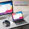 Conable 1FT USB C Cable 90 Degree USB C 31 Gen 2 Cable 4K Monitor Video Output 10Gbps High Speed Data Transfer 100W Fast Charging Compatible with iPhone 17 MacBook Dell XPS CarPlay Portable Monitor