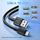 ANLINK 2 Pack 164ft5M Long USB C Cable Charging and Data Transfer Durable USB A to USB C Power Charging Replacement Cord for Home Security Cameras Phones Switch Pro Controllers and More DevicesBlack