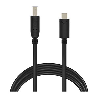 Vebner 20ft USB Type C to USB Type B 30 Tethering Cable Compatible with MacBook Pro HP Dymo Epson Brother Xerox Lexmark Canon Samsung and More