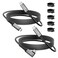 Conable 2Pack USB C Cable 2FT USB C 31 Cable 4K Monitor Video Output 10Gbps High Speed Data Transfer 100W Fast Charging Compatible with iPhone 17 MacBook Dell XPS CarPlay Portable Monitor