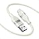 Anker Car Carplay Cable for iPhone 17 16 Pro Max Plus Upcycled Braided USB A to USB C Car Charger Cord for Samsung Note20 and More6FTWhite