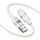 Anker Car Carplay Cable for iPhone 17 16 Pro Max Plus Upcycled Braided USB A to USB C Car Charger Cord for Samsung Note20 and More6FTWhite
