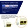 APG Printer Interface Cable CDD1D2EP Dual Drawer Splitter Cable RJ12 Male Splitter Cable Cash Drawers with MultiPRO Interface Compatible with Epson Printers