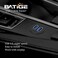 BATIGE 2 Pack Dual USB 30 Car Mount Flush Cable USB30 Male to Female Car Mount Extension Cable Waterproof for Truck Boat Motorcycle Dashboard Panel 3ft