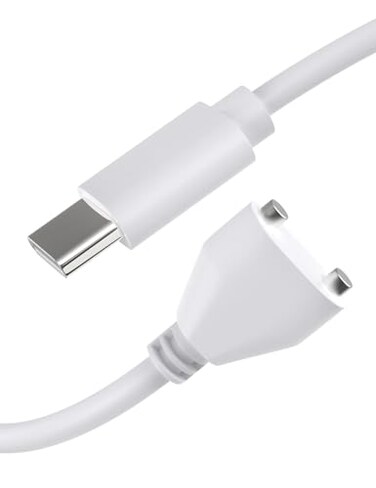 Bicmice 10mm USB C DC Charger Cable 26Ft Magnetic Replacement Charging Cord