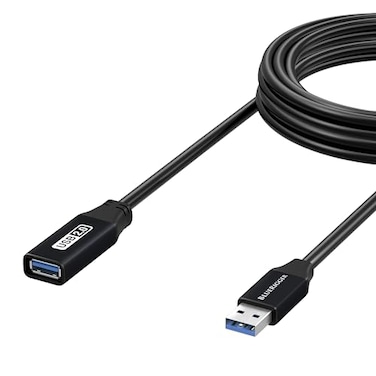 BlueRigger USB Extension Cable 25FT75M Long Active USB20 Extender Male to Female Repeater Data Transfer Cord for Game Consoles Printer Camera Keyboard Hard Drives