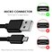 BRENDAZ Micro USB Cable 2Pack Micro USB Charger Data Transfer Android USB Cord Compatible with Kindle Fire HD 6 7 8 10 18th Gen Kindle Paperwhite Tablet 6Feet