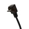 BSHTU Micro B 5 Pin Right Angle 90 Degree Extension Cable Male to Female Adapter 25cm Syncing Charging USB Cable UP
