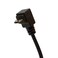 BSHTU Micro B 5 Pin Right Angle 90 Degree Extension Cable Male to Female Adapter 25cm Syncing Charging USB Cable UP
