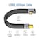 chenyang USB C USB4 40Gbps 240W 100W 8K Flat Slim FPC Data Cable Low Profile Angled for Laptop Phone 13cm