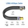 chenyang USB C USB4 40Gbps 240W 100W 8K Flat Slim FPC Data Cable Low Profile Angled for Laptop Phone 13cm