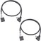 Duttek USB Header to Micro USB Cable 90 Degree Right Angled Micro USB Male to 9 Pin Motherboard Female Dupont Extended Cable 2 Pack 165Ft50cm