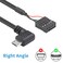 Duttek USB Header to Micro USB Cable 90 Degree Right Angled Micro USB Male to 9 Pin Motherboard Female Dupont Extended Cable 2 Pack 165Ft50cm