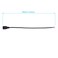 ELNONE 2PCS 03M1FT USB 20 Female Pigtail 2 Wire 20AWG USB DC Pigtail DIY Power Cable 5V 5A with 2Position Spring Wire Connector for USB Installed