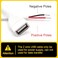 ELNONE 2PCS 20AWG USB Female Pigtail 2 WireWhite 03M1FT USB 20 Female 2 Pin Bare Wire Open End Extension Cable with 2 Pairs4PCS Double Wire Plug in Connector for DIY USB Pigtail Connection
