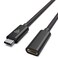 Faracent USB C Extension Cable 10Gbps USB 32 Type C Male to Female Extension Charging Sync for iPhone 17 16 15 Pixel PSVR2 MacBook Air ProNew iPad Dell XPS Surface Book 6ft Black