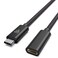 Faracent USB C Extension Cable 20Gbps240W43FT13M USB 32 Type C 31 Male to Female Extension Charging Sync for iPhone Pixel PSVR2 MacBook Air ProNew iPad Dell XPS Surface BookBlack