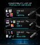 Futurizta Tech Upgraded ZeusX 6in1 Universal Multi Cable 66ft2m Fast Charging 60W Laptop PD QC30 27W iPhone Fast Charging Data Sync Military Grade Braided with Cable Organizer Strap