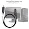 Tosuny Genuine HT1250 USB Programming Cable for Walkie Talkie Compatible with PRO5150 GP328 GP340 MTX450
