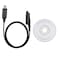 Tosuny Genuine HT1250 USB Programming Cable for Walkie Talkie Compatible with PRO5150 GP328 GP340 MTX450