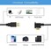 GINTOOYUN 3M USB 30 A Male to 90 Degree Micro B Male Cable with Locking Screws for Hard Drive Smartphone Tablet and PC