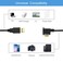 GINTOOYUN 3M USB 30 A Male to 90 Degree Micro B Male Cable with Locking Screws for Hard Drive Smartphone Tablet and PC