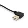GLHONG Coiled Mini USB Cable 90 Degree Spring USB 20 to Mini USB Cable Cord Right Angle Charging and Sygn Mini USB Adapter Lead 15meter
